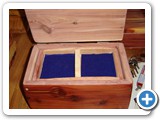 arom cedar jewelry box